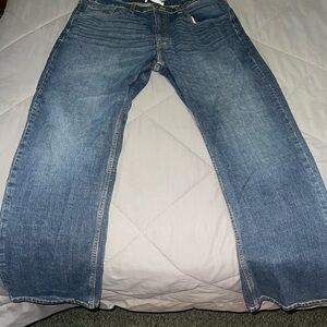 Signature by Levi Strauss Relaxed Fit Blue Jeans